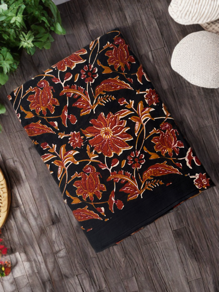Tamarind Tales Mul Cotton Saree