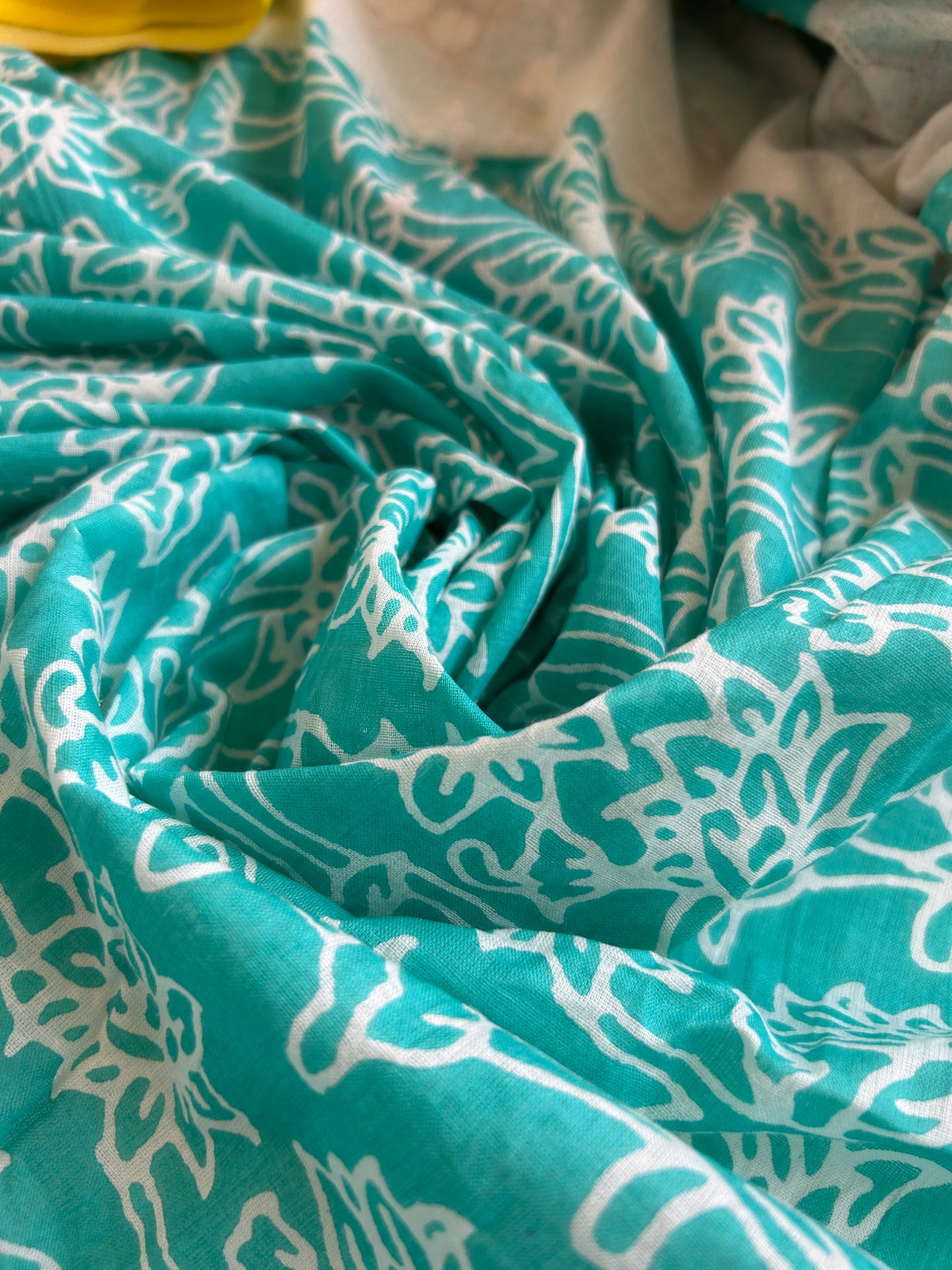 Monkey Business Cotton Saree