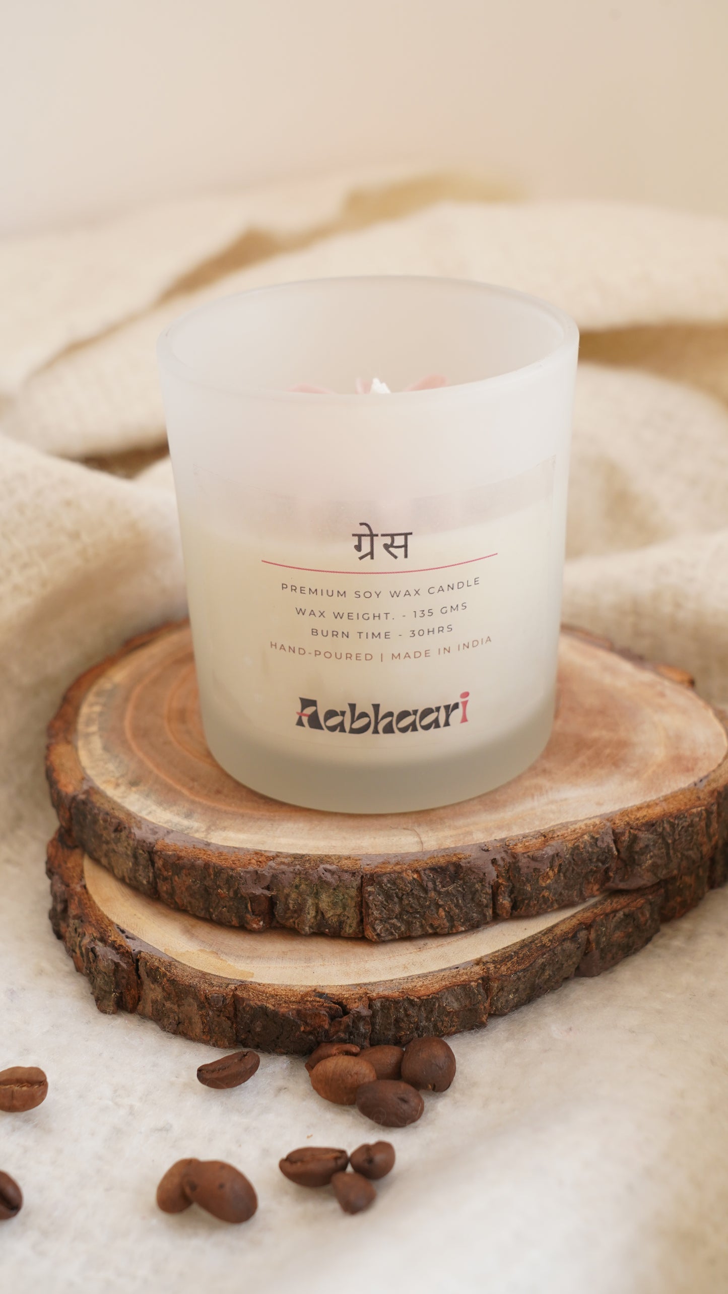 Grace - 100% Soy Wax Organic Candle