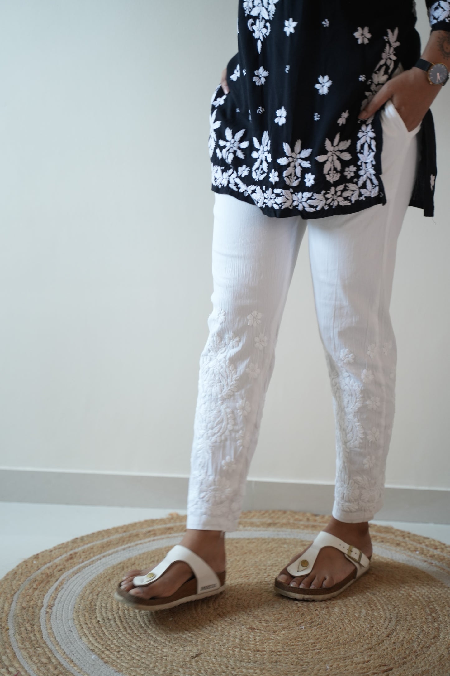 Chikankari Pants