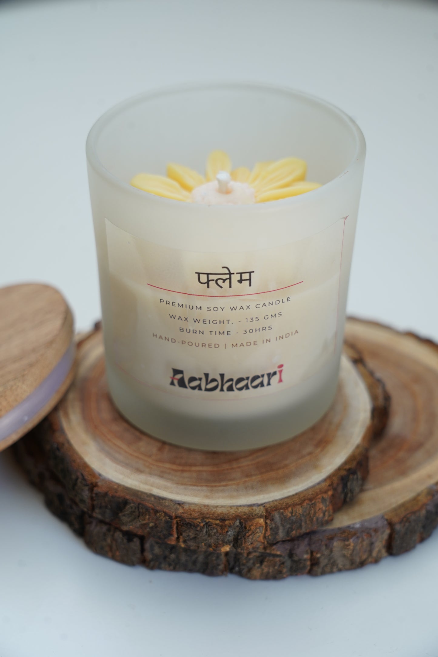 Flame - 100% Soy Wax Organic Candle