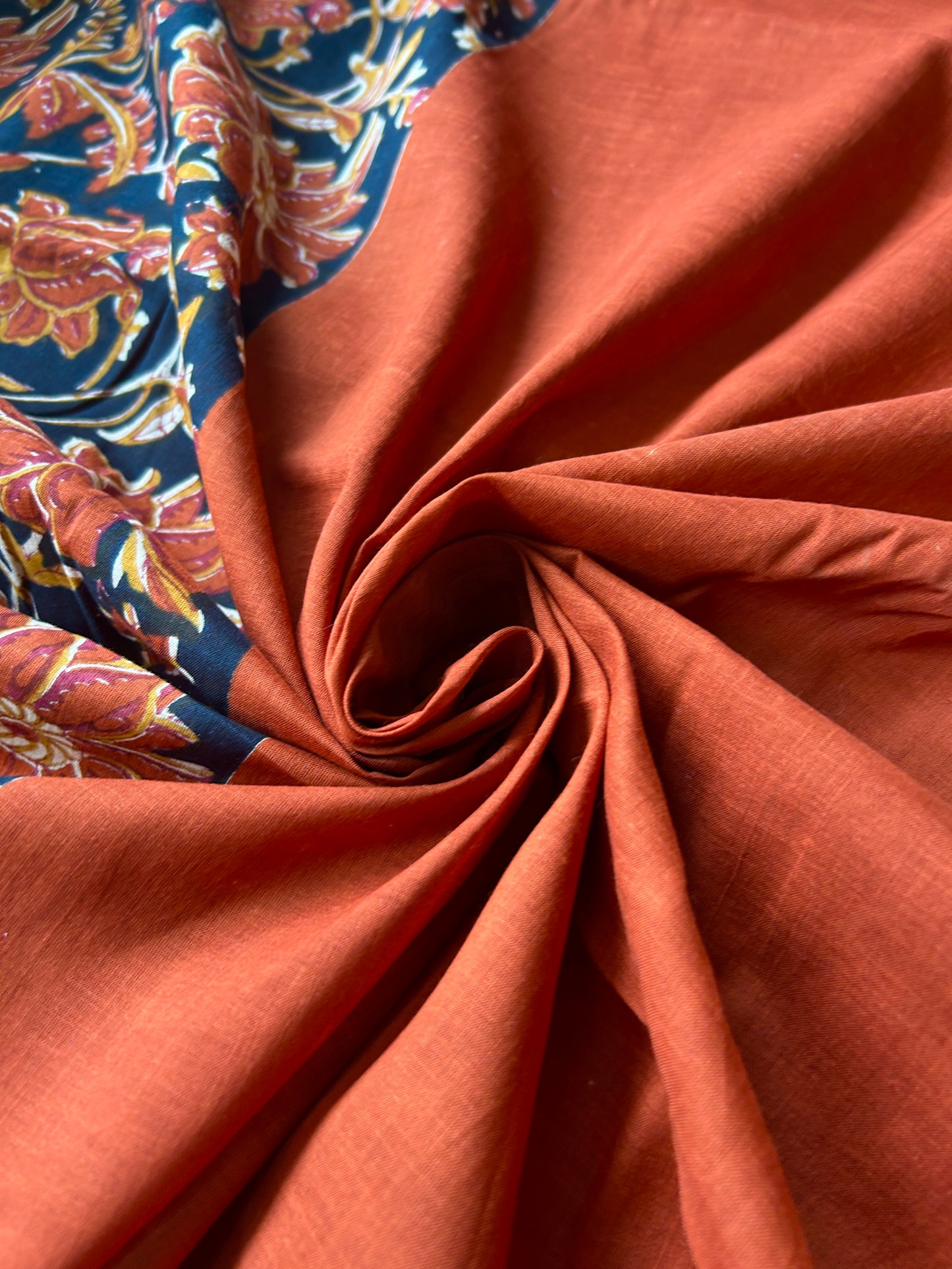 Tamarind Tales Mul Cotton Saree