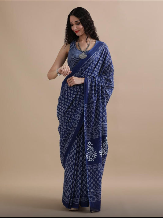 Kalpana Mul Cotton Saree