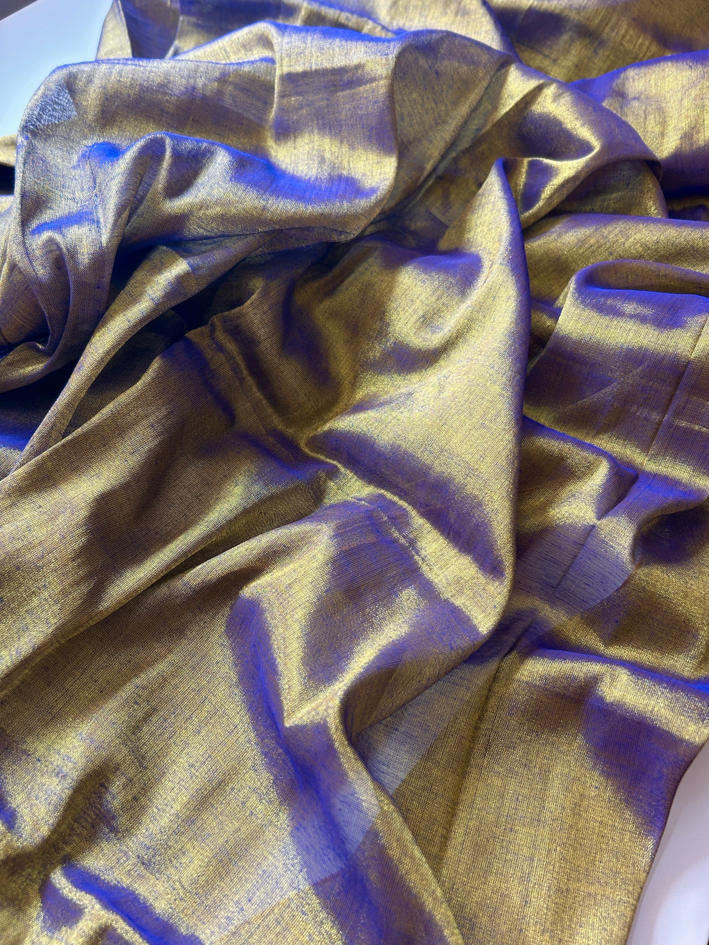 Olive Royale Cotton Tissue Saree