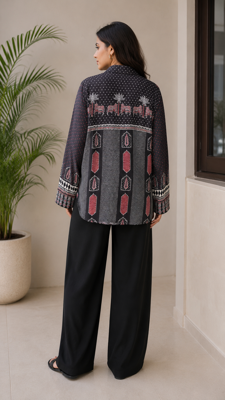 Rang Mahal Crepe Shirt
