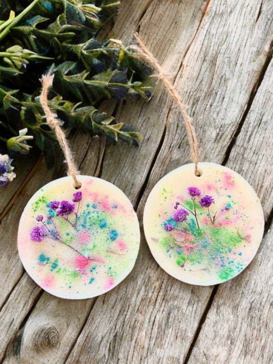 Set of 2 Lavender and Vanilla Wardrobe Air Freshener Bars