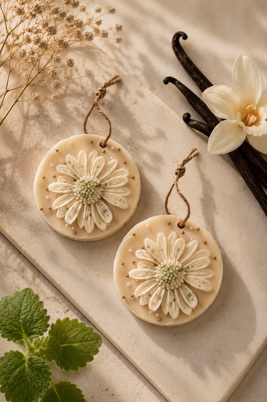 Set of 2 Patchouli & Vanilla 100% Soy Wax Wardrobe Air Freshener Bar