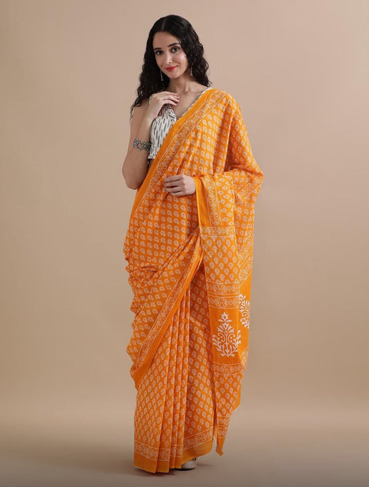 Patang Mul Cotton Saree