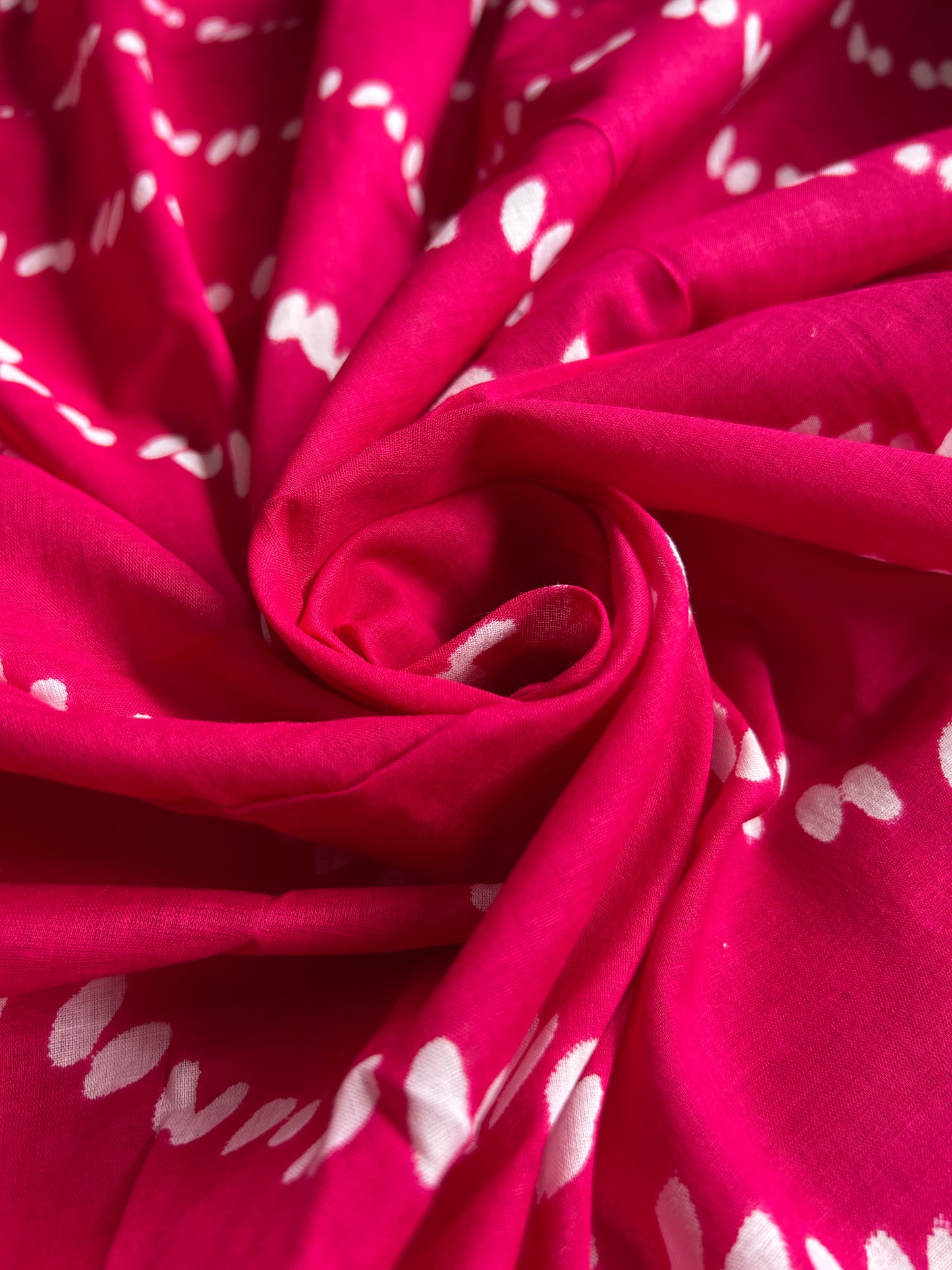 Gulaabi Rekha Mul Cotton Saree